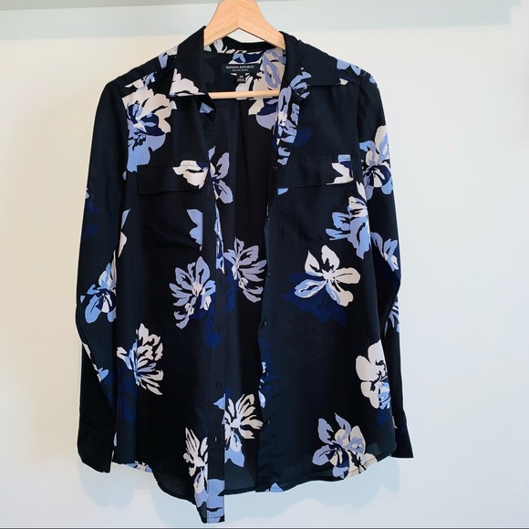 Banana Republic Dillon Floral Button Down Shirt - Picture 5 of 10